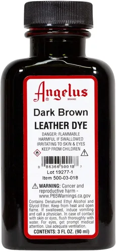 Vista 20 de Angelus Tinte para cuero, 3 onzas, bronceado militar