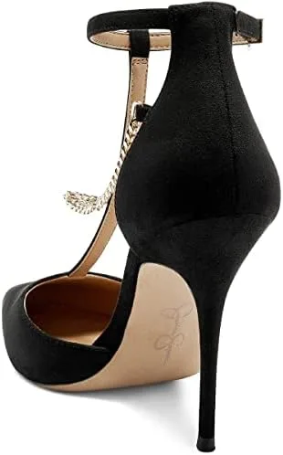 Vista 2 de Jessica Simpson Tacones Wintelle con correa en T para mujer