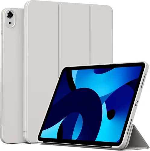 Vista 8 de Funda para iPad (A16) de 11ª generación de 11 pulgadas 2025/iPad de 10.9 pulgadas 2022, encendido y apagado automático, compatible con Touch ID