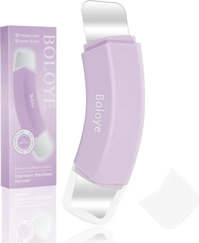 Vista 8 de Boloye Herramienta Eliminadora de Puntos Negros – Rascador Facial de Doble Cabezal y Limpiador de Poros para Limpieza Facial Profunda, Rascador