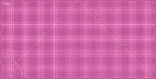 Vista 10 de Estera de Corte Elan A4 Rosa y Morada, Estera de Corte Autorreparable A4 9x12 Pulgadas, Tabla de Corte de Manualidades Rosa de 5 Capas, Tabla