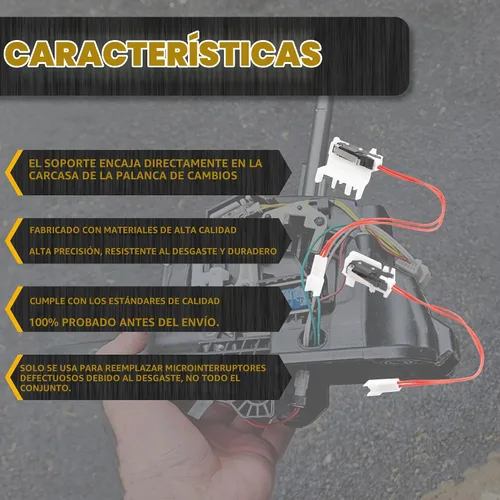 Vista 2 de Dasbecan RK5842 Kit de Reparación de Cambio Compatible con Nissan Sentra Pathfinder Altima 2013-2017 Interruptor de Cambio de Marchas Reemplaza #
