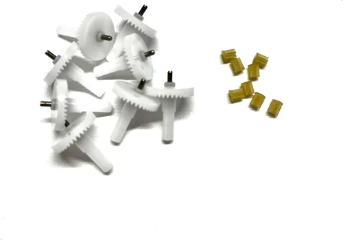 Vista 6 de Ajuste para E88 S89 P5-Pro RC Drone Accesorios Motores Shell Motor Case Engranajes Kit de piezas de repuesto (borgoña)