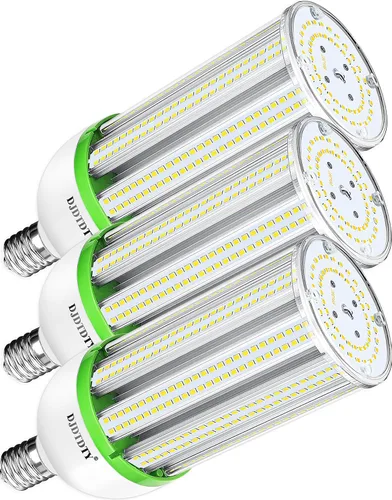 Vista 11 de Amazon - Bombilla LED de maíz de 35 W, base E26, 5000 lúmenes, 5000 lúmenes, 5000 K, luz diurna, 100 V ~ 277 V, bombilla para interior y exterior