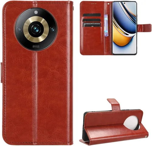 Vista 29 de Funda para Honor X50i, funda de cuero con tapa para Honor X50i 5G CRT-AN00 Case Gold Oro