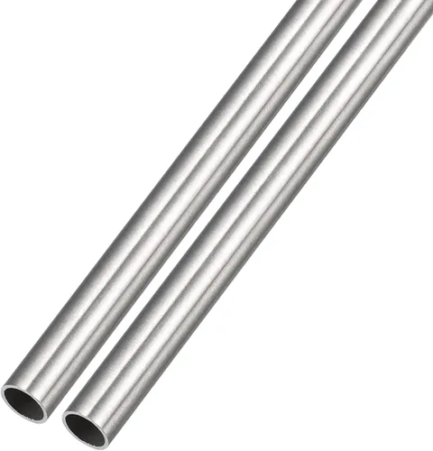 Vista 15 de METALLIXITY Tubo de acero inoxidable 304 (0.118 in de diámetro exterior x 0.008 in de pared T x 9.843 in de largo), 2 piezas, tubo recto