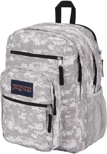 Vista 10 de Mochila JanSport Big Student, gris profundo, talla única.