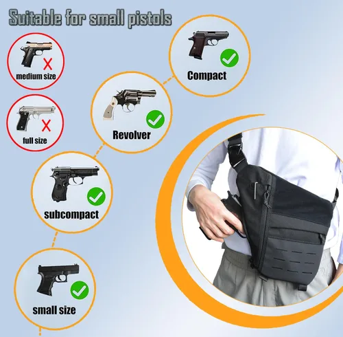 Vista 2 de Bolso bandolera pequeño para el pecho, bolso de bolsillo personal antirrobo, bolso cruzado de viaje, bolsa de seguridad antirrobo