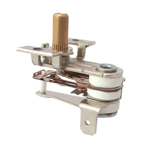 Vista 3 de AC 250V 10-16A Interruptor de temperatura Termostato bimetálico de calefacción con perilla para dispositivos de calefacción eléctrica (10A)