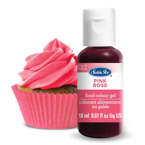 Vista 12 de Gel de colorante alimentario líquido Satin Ice, botella de 0.61 onzas líquidas, negro