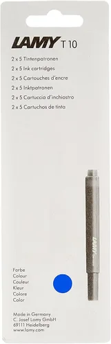 Vista 2 de Lamy 1220536 T 10 - Cartuchos de tinta (10 unidades), color azul