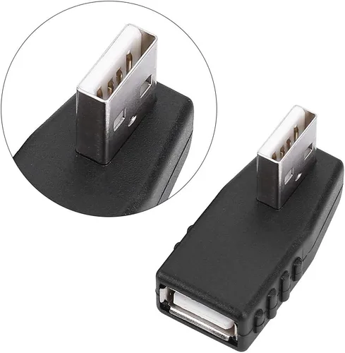 Vista 7 de Kit de adaptador USB de 40 piezas, mini cambiadores, convertidores, conectores USB macho a hembra micro USB