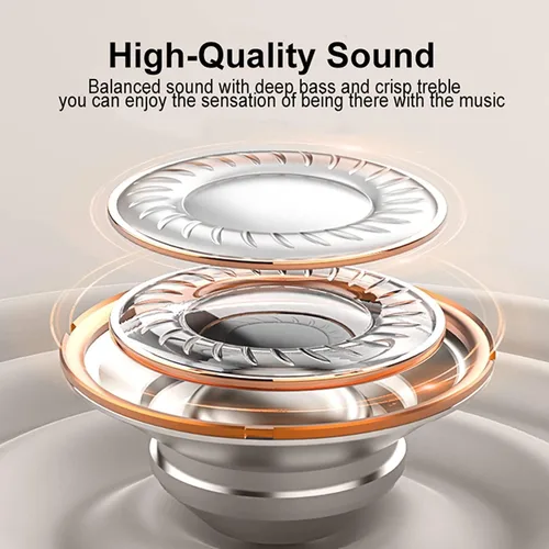 Vista 2 de Audífonos inalámbricos para dormir invisibles, auriculares Bluetooth impermeables IPX5, audífonos ligeros para dormir Bluetooth 5.3, sin dolor