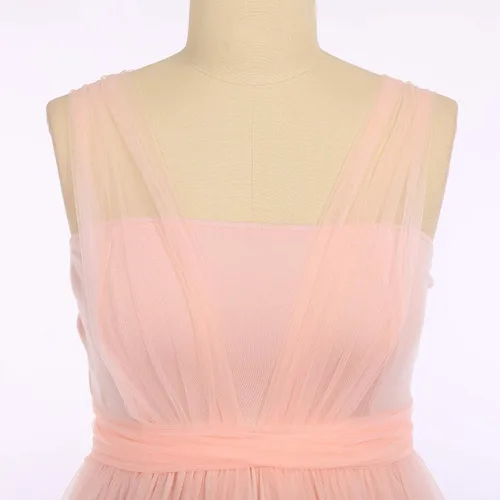 Vista 4 de Vestido de maternidad de manga larga con hombros descubiertos para mujer, de tul elegante, ajustado, para baby shower, fotografía, maxi vestido