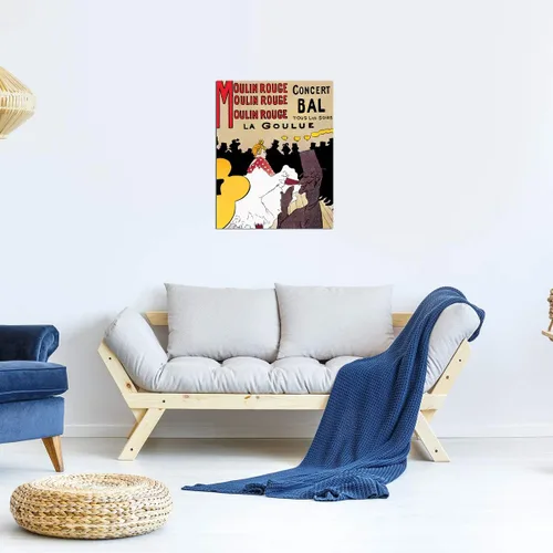 Vista 3 de EuroGraphics Toulouse-Lautrec-Moulin Rouge - Póster (20.0 x 16.0 in)