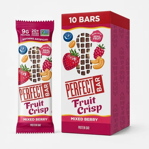 Vista 12 de Perfect Bar - Barra de proteínas refrigerada original, sabor mantequilla de maní