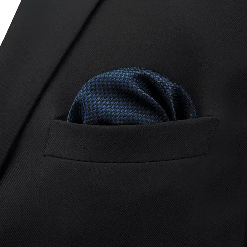 Vista 95 de S&W SHLAX&WING Conjunto de corbata de color sólido y pañuelo de bolsillo para hombre