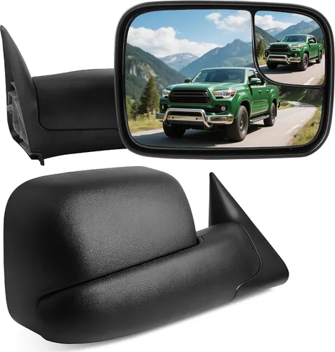 Vista 5 de YITAMOTOR Espejo lateral izquierdo + derecho compatible con Ram Promaster 2014 2015 2016 2017 15 2017 Ram Promaster 1500 2500 3500 Power Heated
