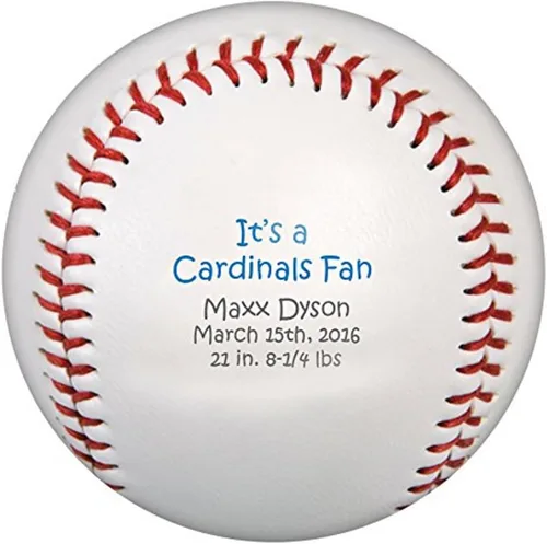 Vista 16 de Pelotas de béisbol personalizadas, tamaño oficial: elige entre 15 diseños o sube una foto o logotipo de empresa