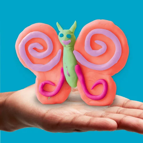 Vista 8 de Play-Doh Eggs - Paquete de 24 juguetes de caza de huevos de dinosaurio y dragón, compuesto de modelado para regalos de cumpleaños y recuerdos