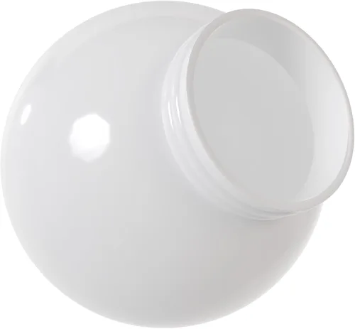 Vista 13 de KastLite Globo de poste de lámpara de acrílico de bronce de 6 pulgadas Textura suave con apertura sin cuello de 2.81 pulgadas Fabricado