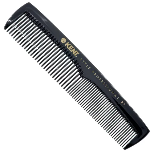 Vista 11 de Kent SPC80 Peine de corte estilo salón con dientes anchos y finos, peine profesional de corte de pelo de peluquero para peinar y burlas para todo