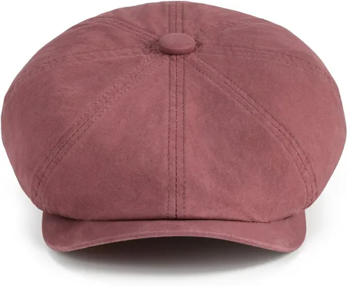 Vista 3 de BOTVELA Gorra de algodón con diseño de Newsboy Gatsby para hombre