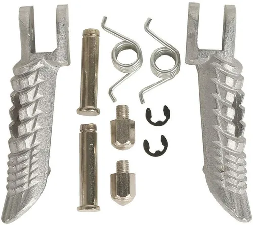 Vista 12 de TCT-MOTORPARTS Estriberas para reposapiés trasero delantero negro para Suzuki GSXR1000 2005-2025 GSXR600 750 2006-2025
