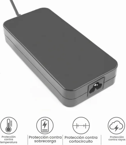 Vista 2 de Adaptador de CA 19.5v7.7a A17-150P1A Compatible para Asus GL503G Adaptador de corriente