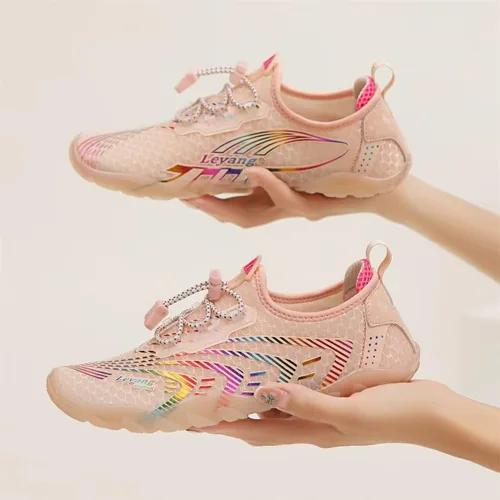 Vista 5 de Zonkacen Zapatos de agua cómodos de secado rápido para mujer, para playa, natación, surf