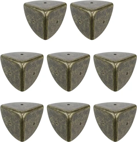 Vista 6 de T Tulead Protectores de esquina de caja de 1 x 1 x 1 pulgadas, soporte