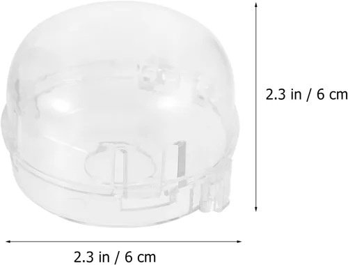 Vista 2 de OSALADI Fundas para pomos de estufa de gas, protector de seguridad para cocina y pomo de estufa para niños y niñas