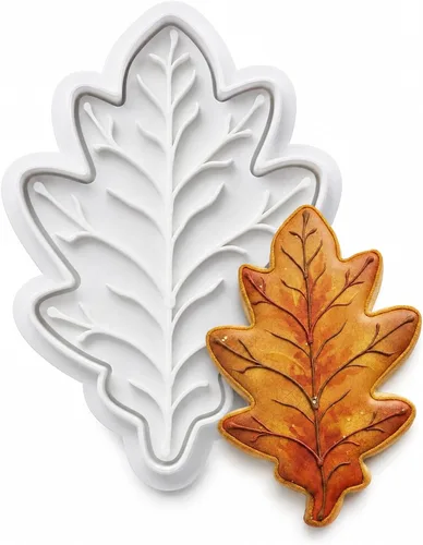 Vista 12 de 8 PCS Thanksgiving Cookie Cutter Set with Embossers Turkey Pumpkin Maple Leaf Corn & More 3" Complete Fall Collection