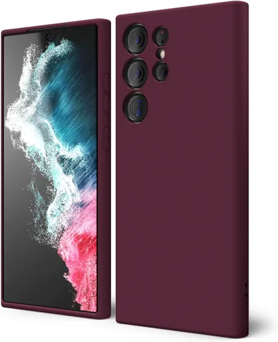Vista 169 de oakxco Funda para teléfono Samsung Galaxy S8 de silicona líquida, delgada y fina de gel de goma suave TPU cubierta protectora simple llana