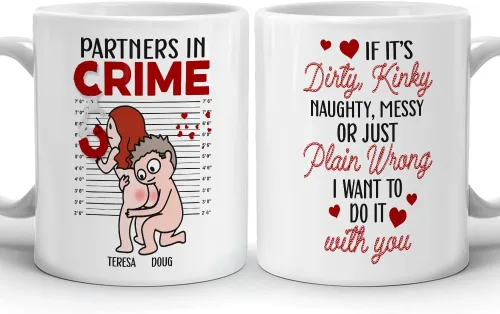 Vista 9 de Taza Kamasutra personalizada, regalos del día de San Valentín para esposa, divertida taza de aniversario para ella, regalos de inauguración