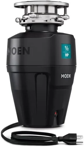 Vista 8 de Moen Prep Series PRO GXP50C - Triturador de basura compacto de alimentación continua para fregadero de cocina con cable de alimentación