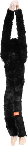 Vista 4 de Wild Republic Ecokins Chimpancé colgante, animal de peluche, 22 pulgadas, regalo para niños, juguete de peluche, hecho de botellas de agua