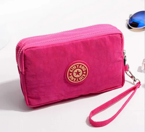 Vista 5 de Bolso de mano pequeño para iPhone 14, 13 Pro 12 Galaxy S23 S22 S21 S20 S21 Fe S22 Plus A53 5G, Rosa Rojo, Pequeño
