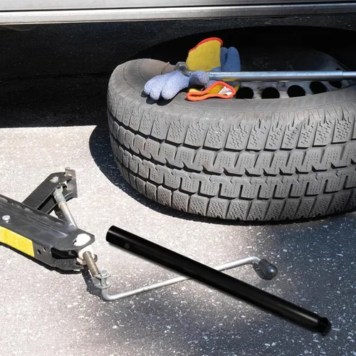 Vista 5 de Housoutil 2 piezas de mango de gato hidráulico de repuesto para uso automotriz, mango de palanca de poste inferior compatible con gatos