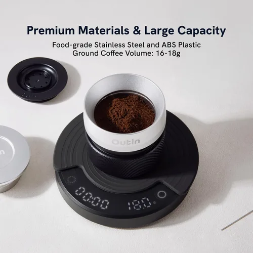 Vista 3 de Kit de Accesorios de Espresso Nano OutIn, Cesta Plus, doble disparo