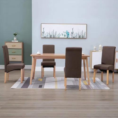 Vista 22 de Dining Chairs 2 Pcs Black Fabric,Living Room Dining Chairs,Counter Dining Chairs Suitable for Daily Dining Or Special Events Such As Meetings