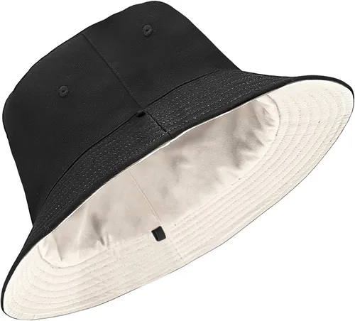 Vista 10 de Sombrero de pescador XXL grande de algodón para mujeres y hombres, cabeza grande, reversible, de gran tamaño, sombreros de pescador, unisex