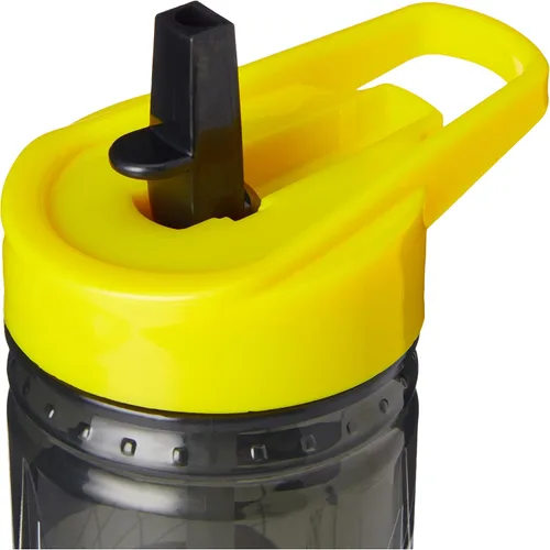 Vista 4 de Botella de agua de plástico Pokemon para beber sin BPA con popote extraíble, estampado de Pikachu, tapa a prueba de fugas, reutilizable, ligera