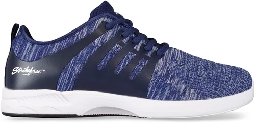 Vista 2 de KR Strikeforce Commander Navy Mens Bowling Shoe with FlexSlide Technology for a Controlled Slide