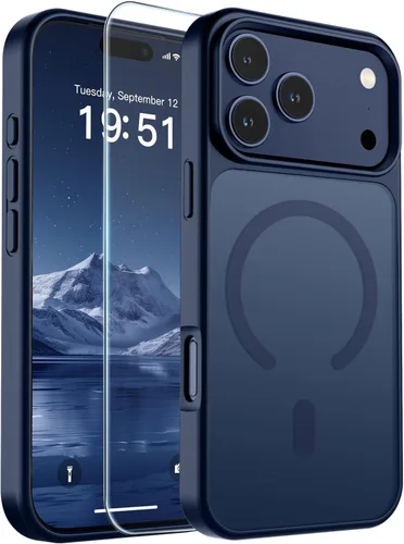 Vista 166 de SUPFINE Funda magnética para iPhone SE 2022 (3ª)/2020 (2ª), iPhone 8 (compatible con MagSafe) (protección contra caídas de grado militar), funda