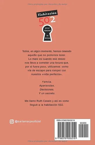 Vista 2 de Habitación 502 Your secret is mine (Spanish Edition)