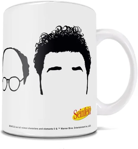 Vista 216 de Trend Setters Friends the Television Show – 25 años – Mercancía oficial – Taza de café o té de cerámica blanca de 11 onzas – perfecta para regalar