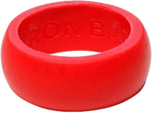 Vista 2 de Anillo de boda de silicona de goma, bandas galardonadas de grado médico (azul, verde lima, gris, azul marino, rosa, morado)