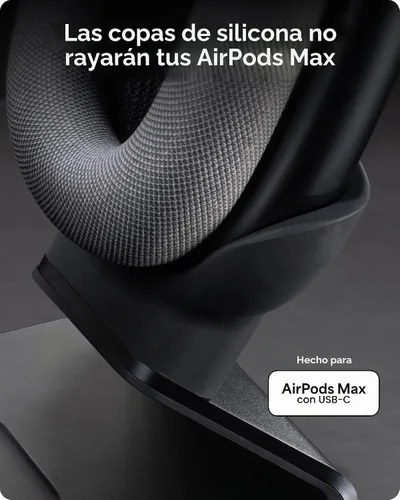 Vista 5 de Mophie Max Soporte de carga dual para auriculares AirPods Max - Modo