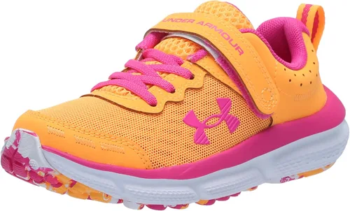 Vista 18 de Under Armour Tenis para correr Assert 10 con cierre alternativo para niños (001) Negro/Blanco/Blanco